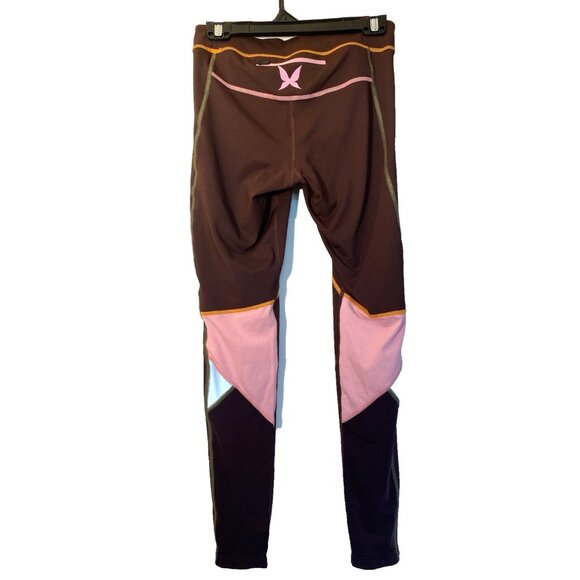 Kari Traa LOUISE Tights Womens MED Ankle Zip Pocket  Running Workout 27” - Picture 2 of 10